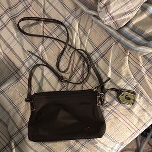 Dooney & Bourke Dark Brown Crossbody Bag
